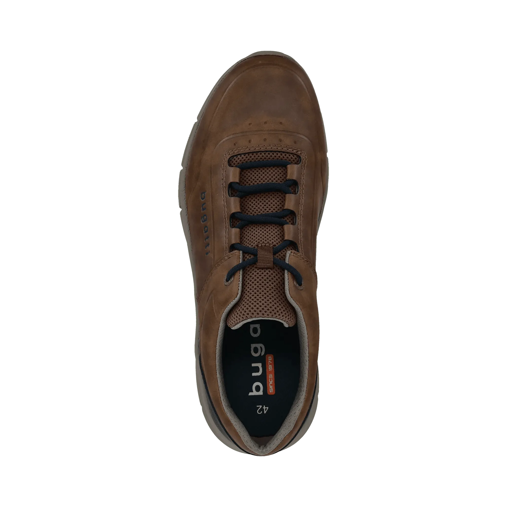 Sneaker cognac