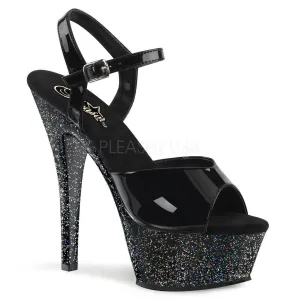 SS-KISS-209MG Platform Sandal | Black Patent