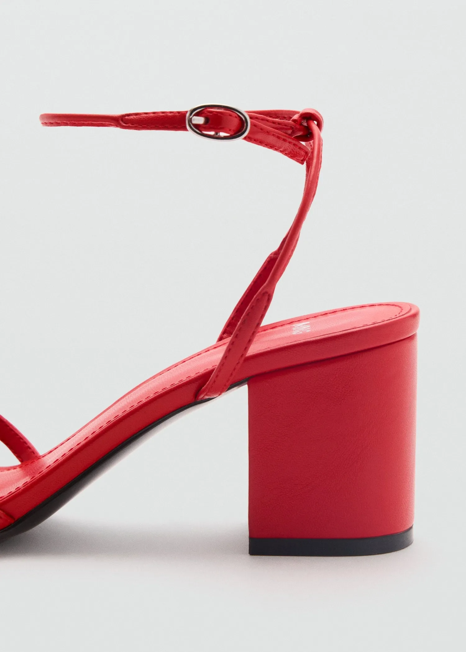 Strappy heeled sandals
