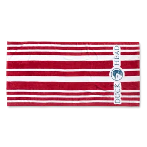Stripe Logo Beach Towel