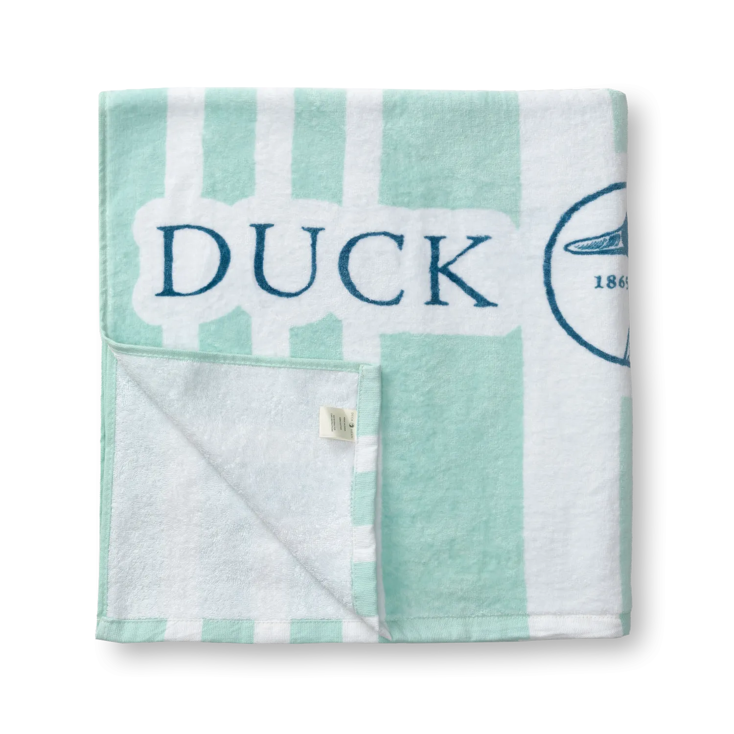 Stripe Logo Beach Towel