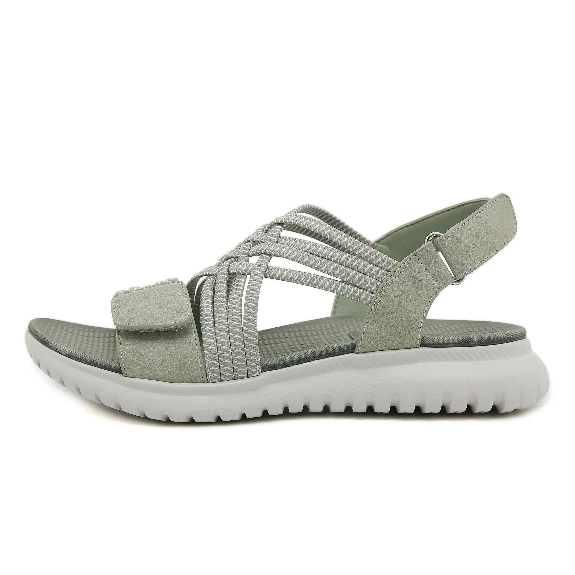 Summer Sandals Women's Lightweight Sports Style Comfortable Elastic Plus Size Sandals