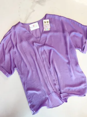 The Highs   The Lows Lavender Top (Plus)
