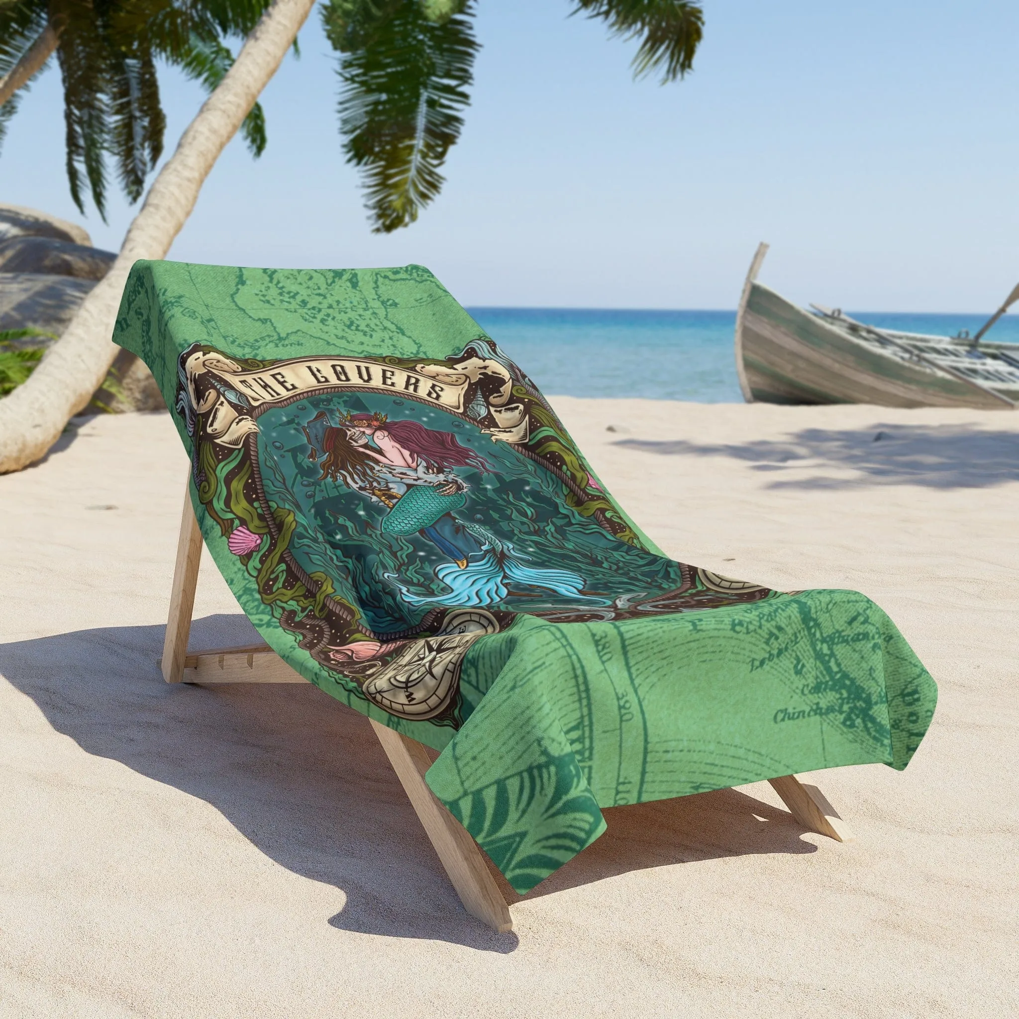 The Lovers Beach Towel