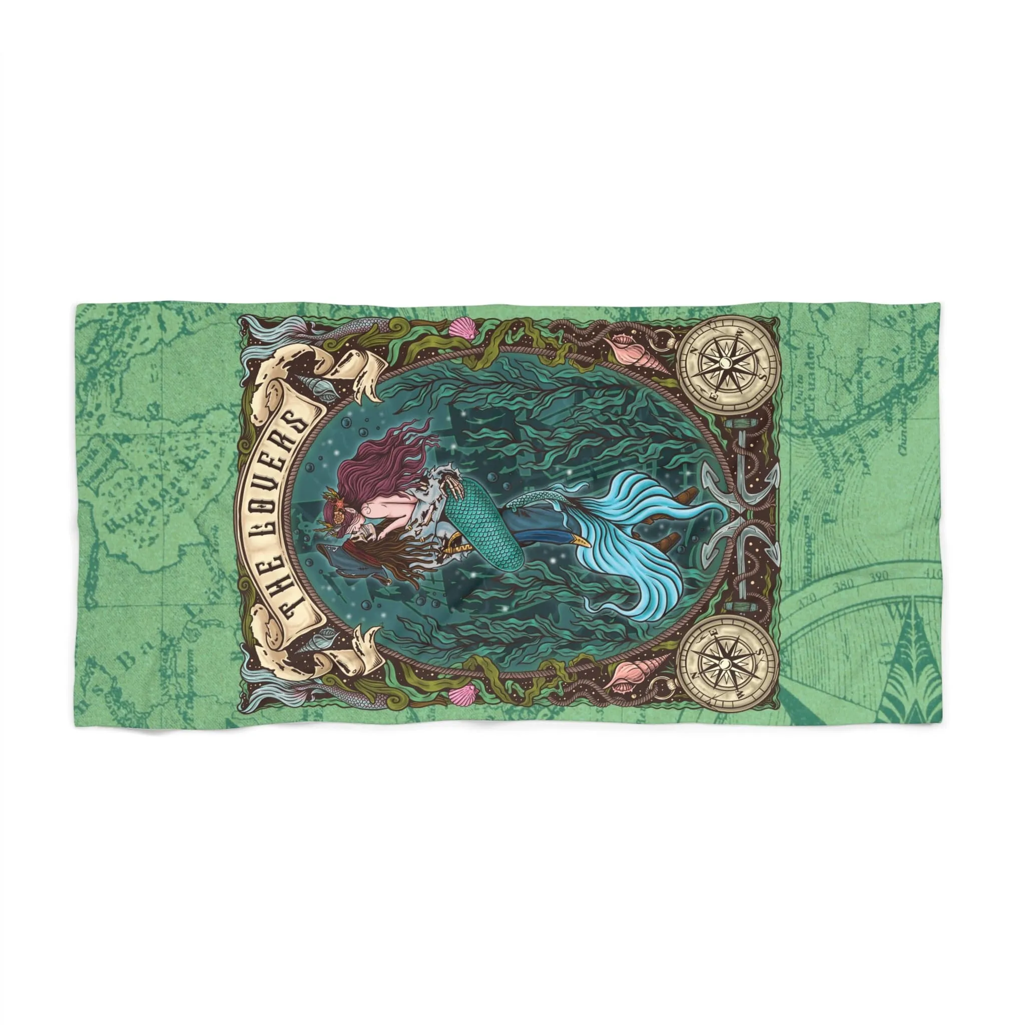 The Lovers Beach Towel