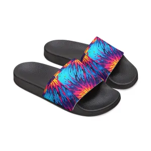 Tie Dyed Men's Removable-Strap Sandals
