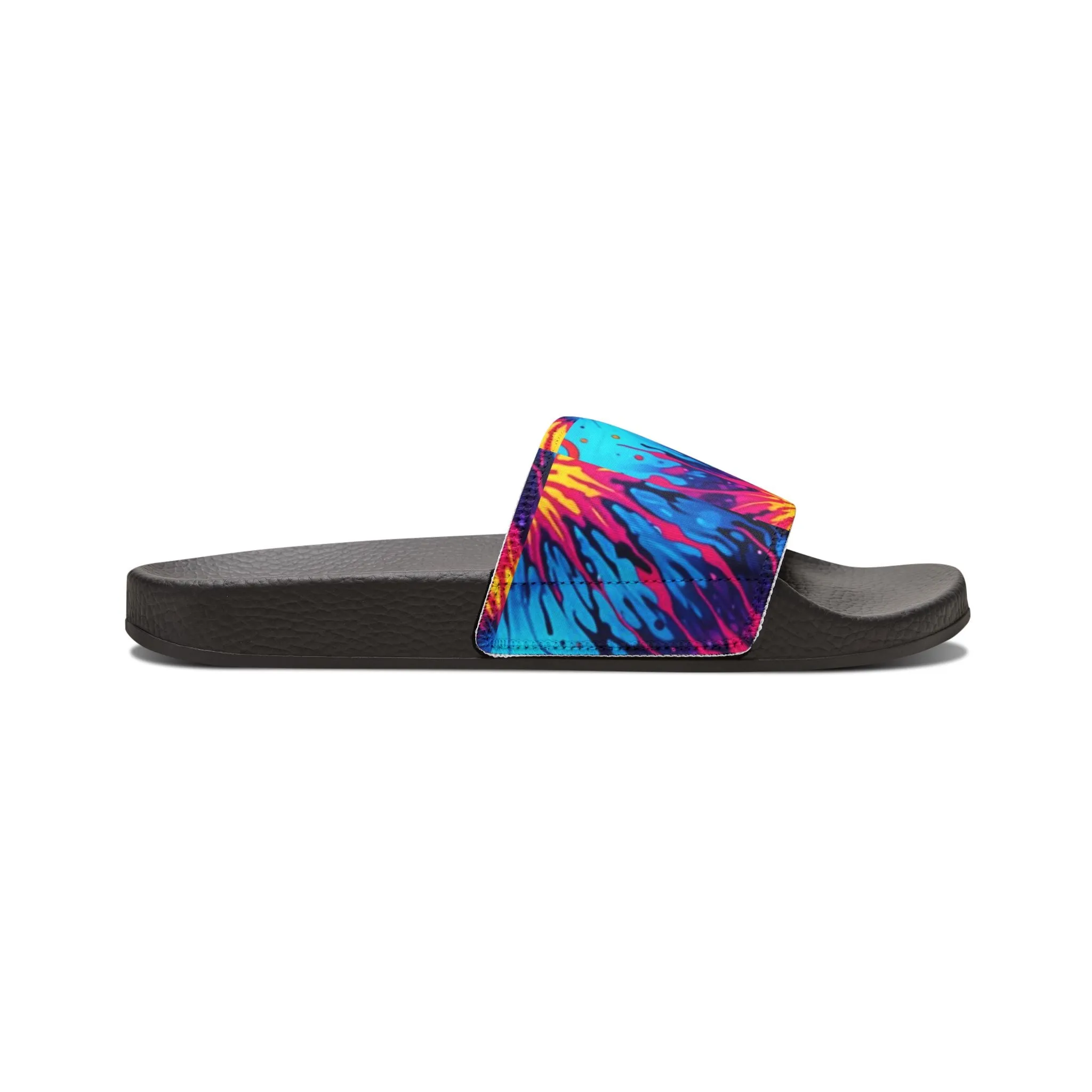 Tie Dyed Men's Removable-Strap Sandals