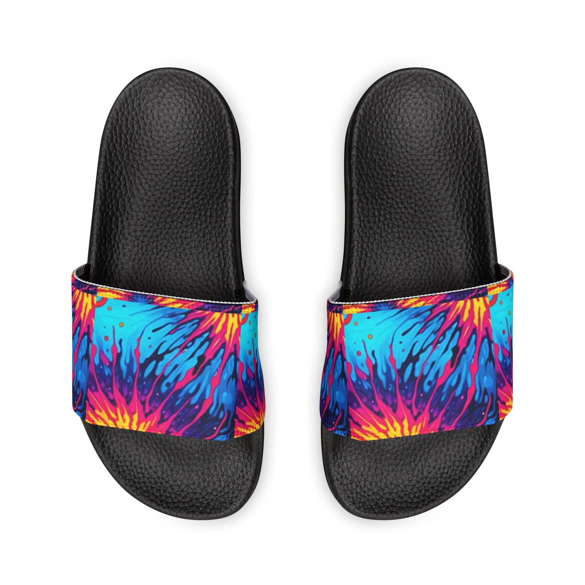 Tie Dyed Men's Removable-Strap Sandals