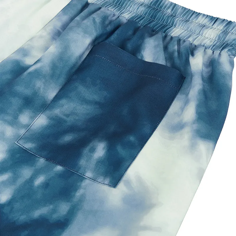 TIED-DYE PRINTED 5'' INSEAM INSEAM TRAINING SHORTS