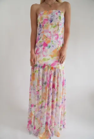 Tori Floral Maxi Dress