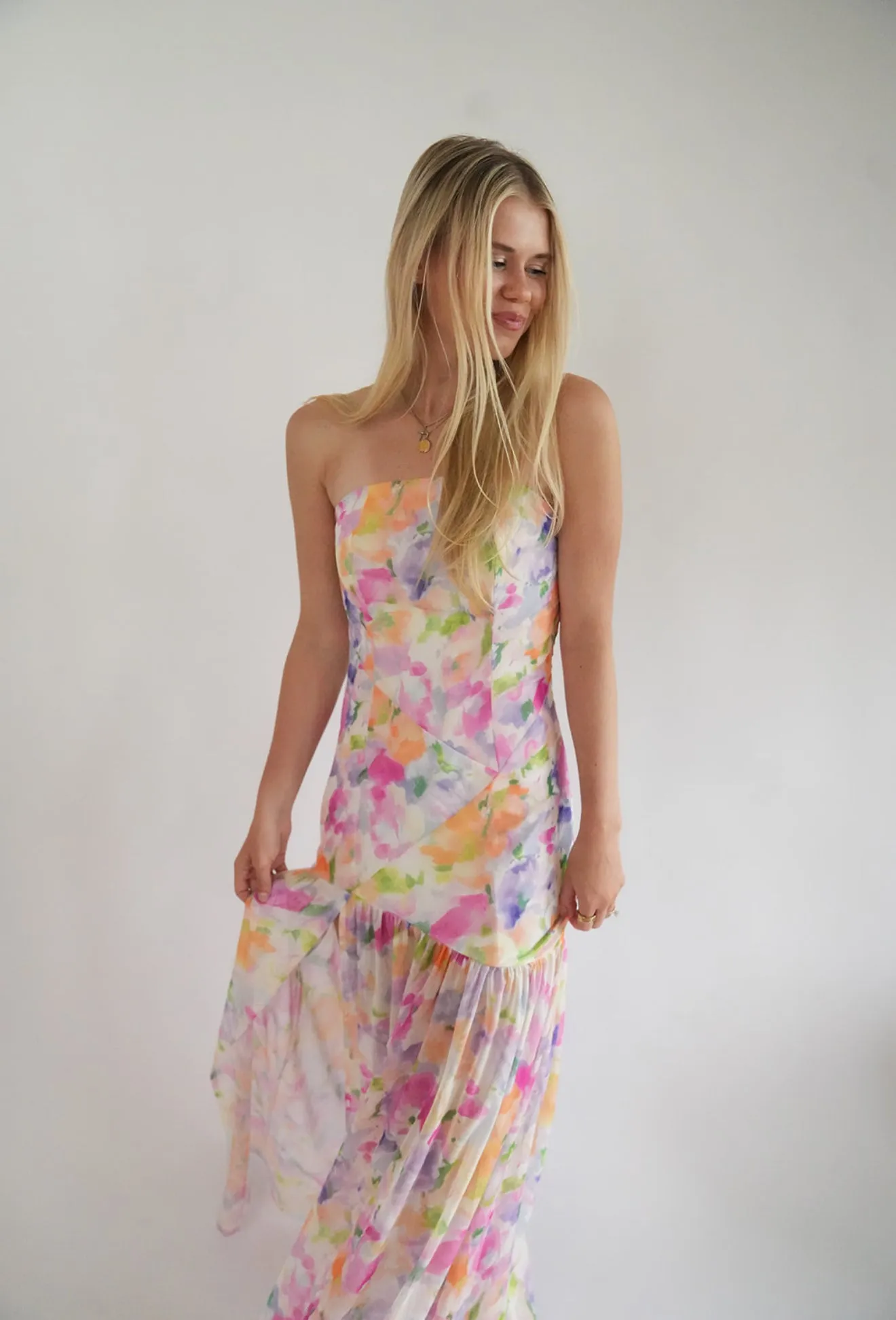 Tori Floral Maxi Dress