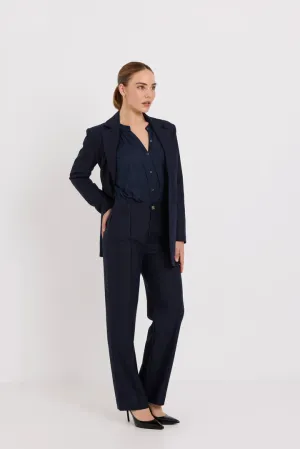 TUESDAY BASE PANTS NAVY SUITING