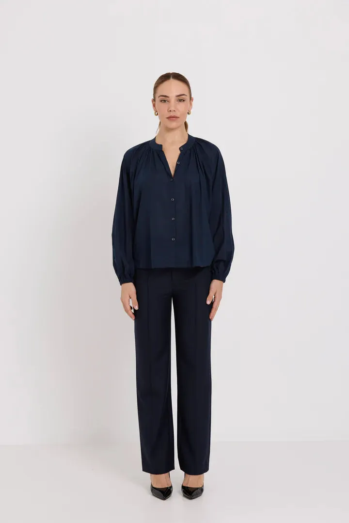 TUESDAY BASE PANTS NAVY SUITING