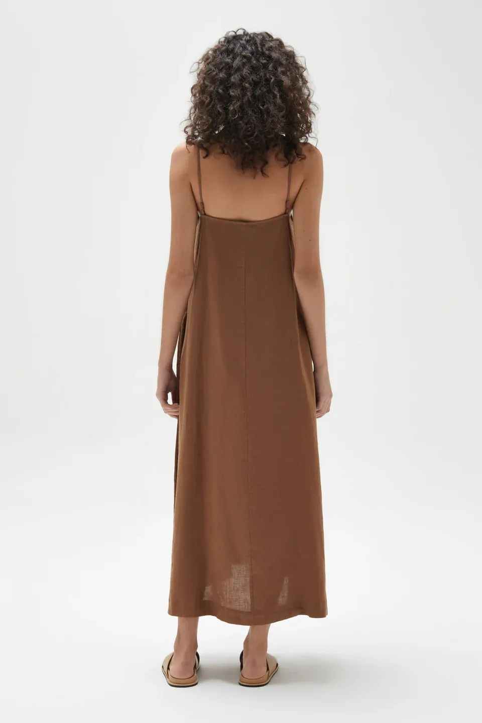 Tully Dress - Burnt Ochre