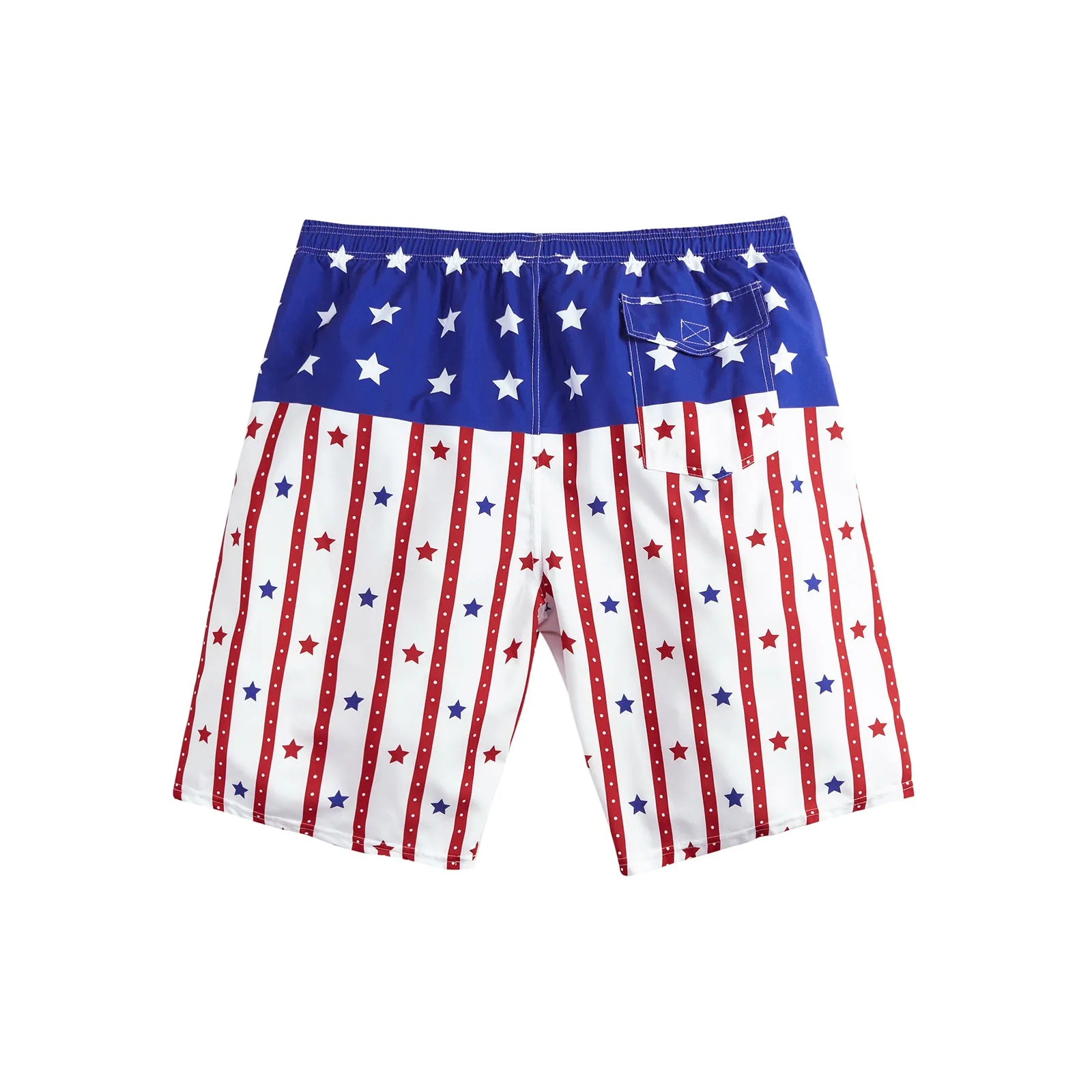 USA FLAG 11'' INSEAM SWIM TRUNKS