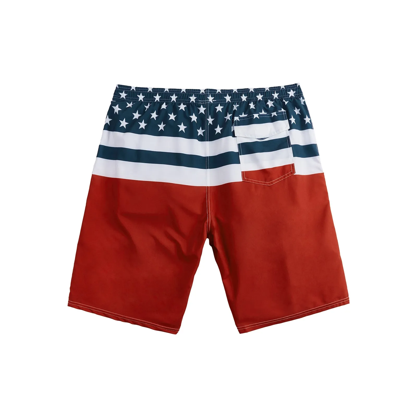 USA FLAG 11'' INSEAM SWIM TRUNKS