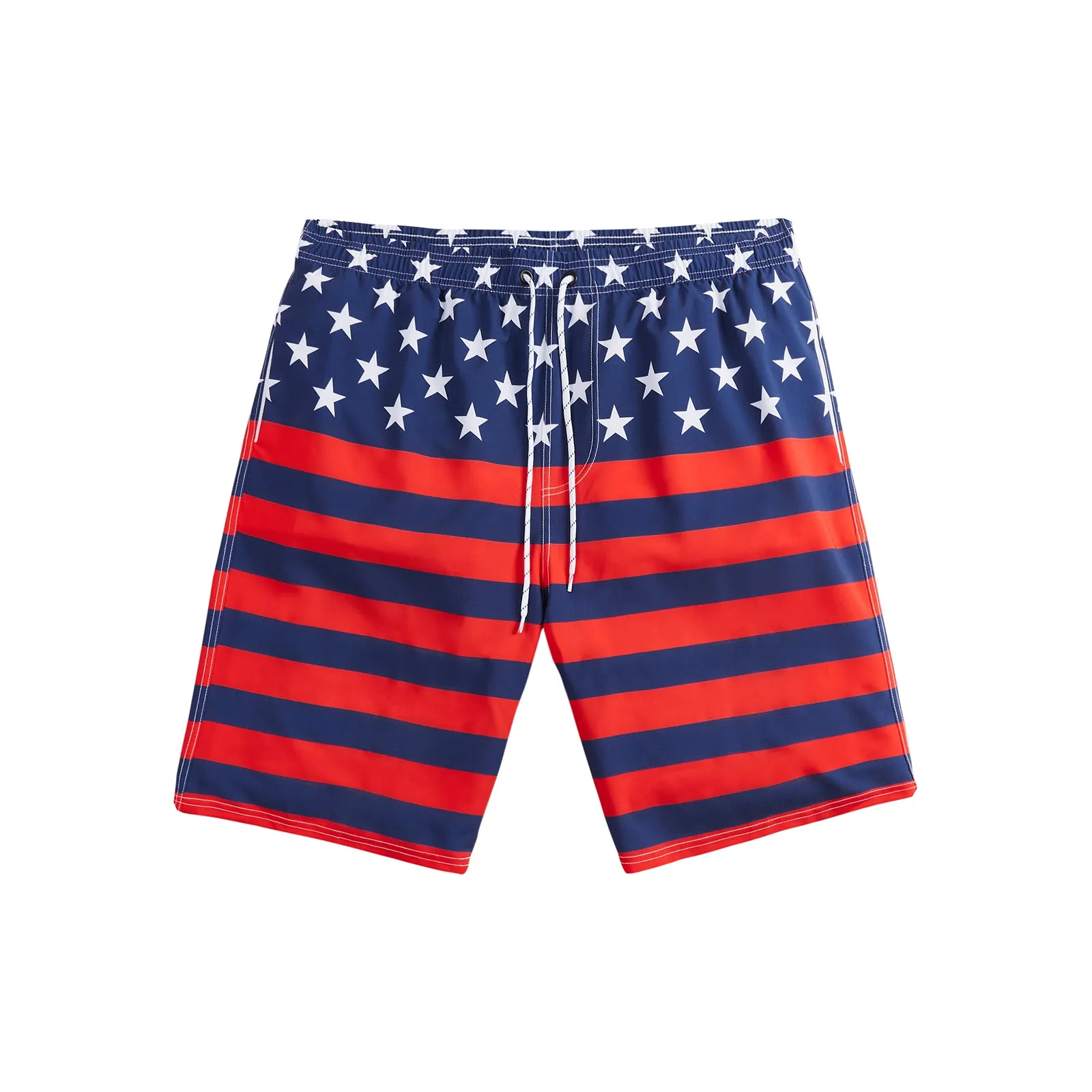 USA FLAG 11'' INSEAM SWIM TRUNKS
