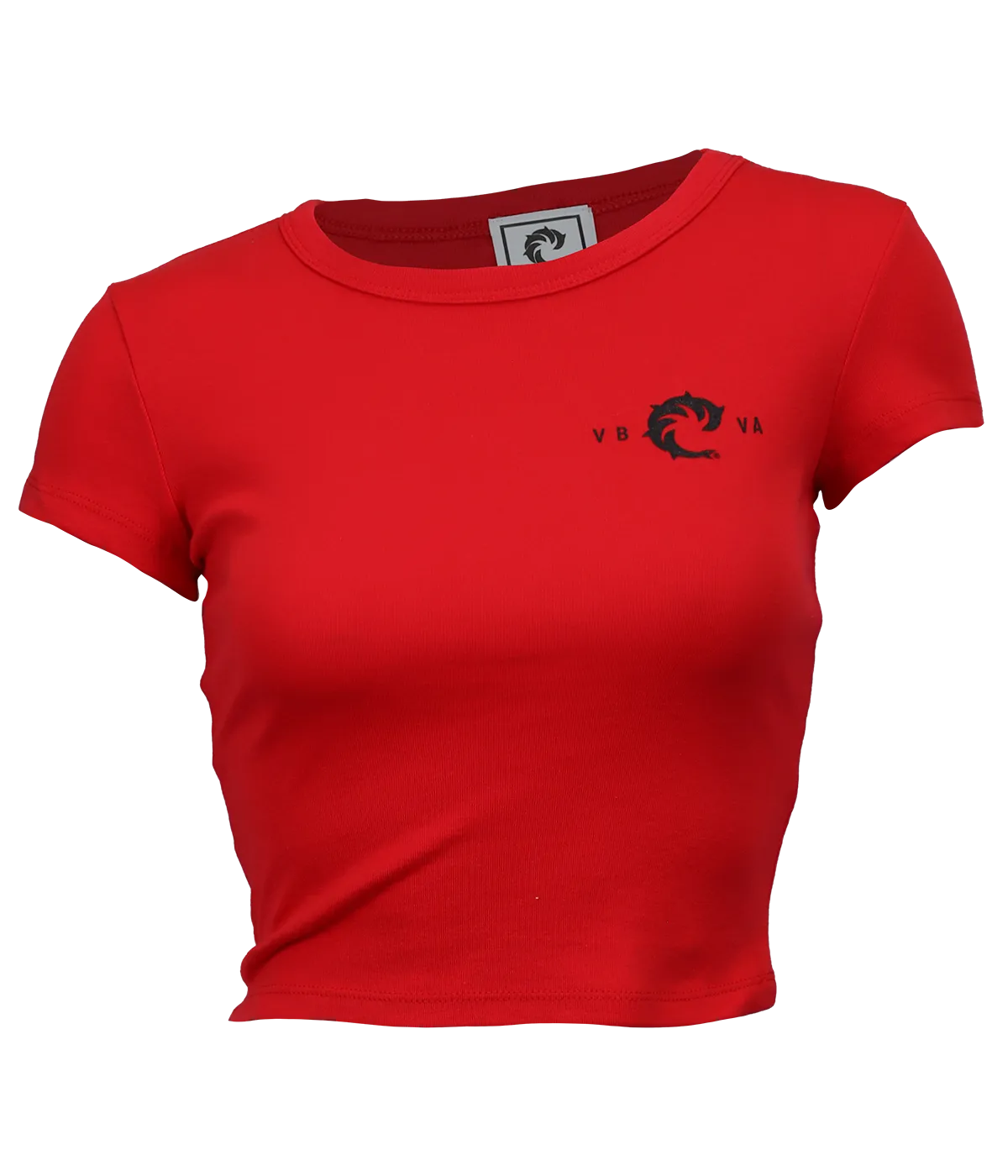 VB Surf Shop Ladies Crop S/S T-Shirt