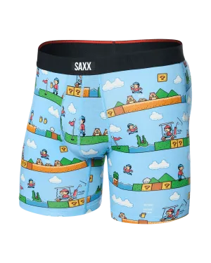 Vibe Xtra Soft Comfort Boxer Brief - Out Of Bounds-Blue
