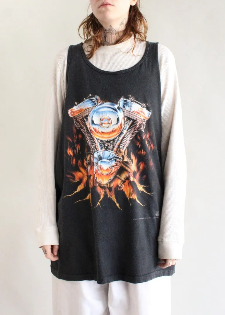 Vintage Biker Tank T1585