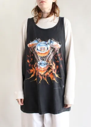 Vintage Biker Tank T1585