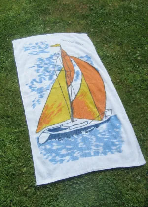 Vintage Cape Cod Beach Towel
