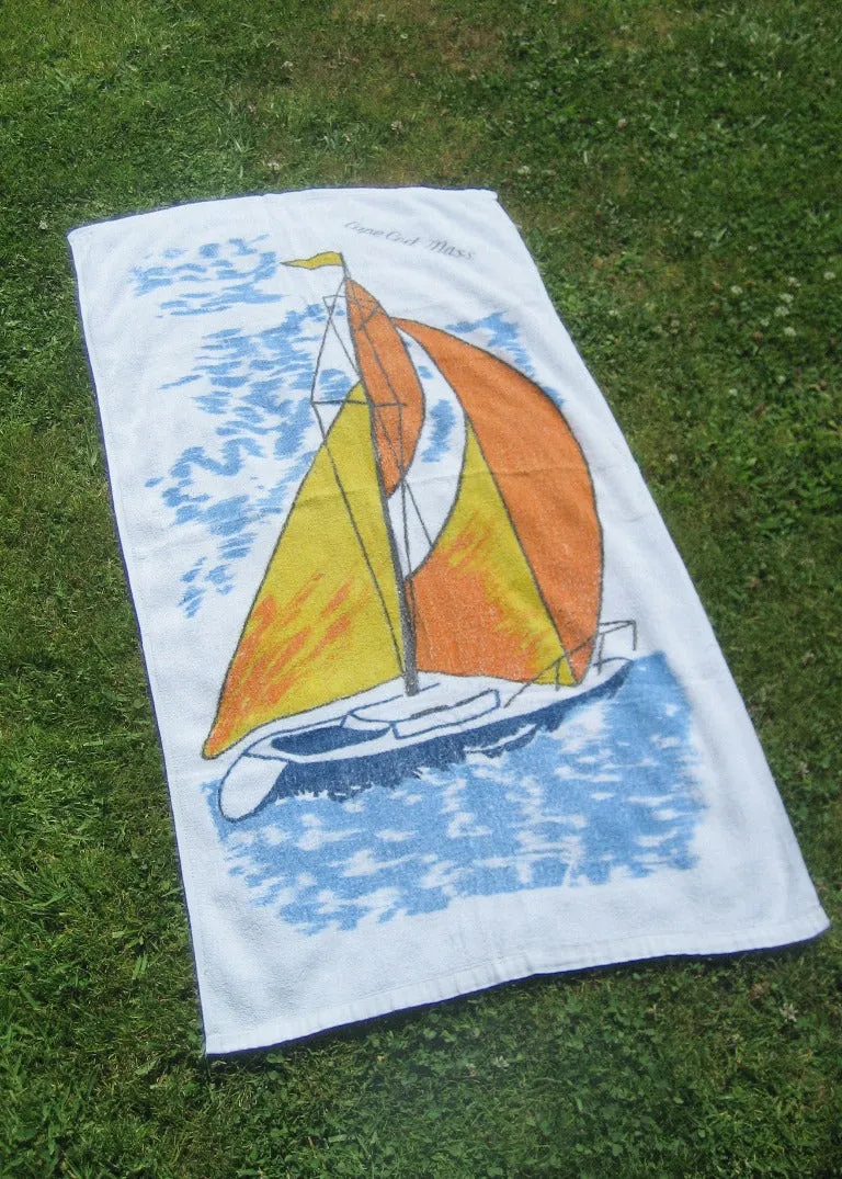 Vintage Cape Cod Beach Towel
