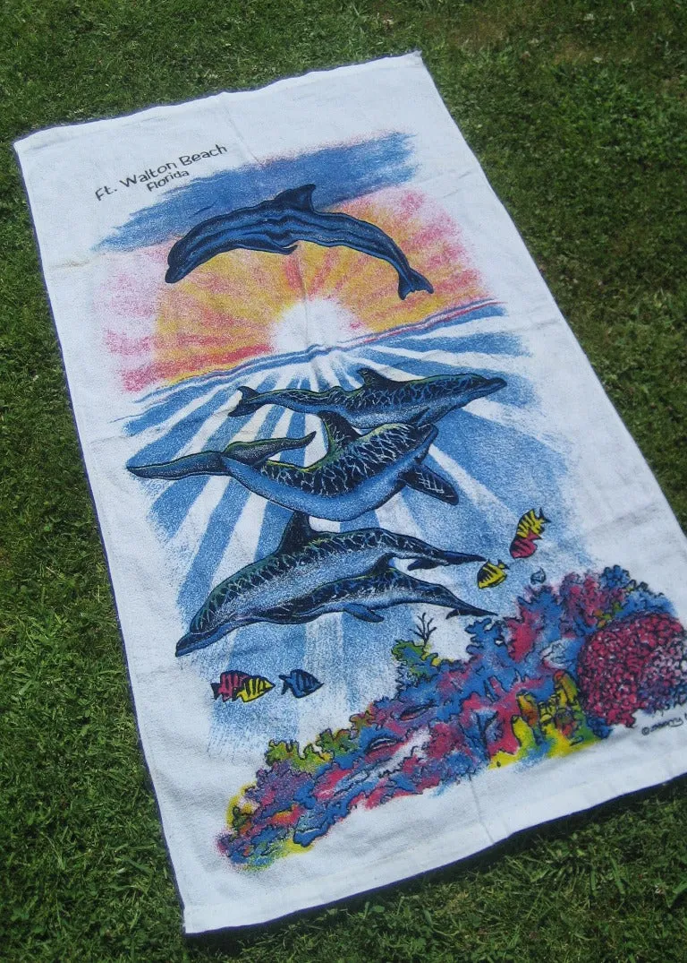Vintage Ft. Walton Beach Towel