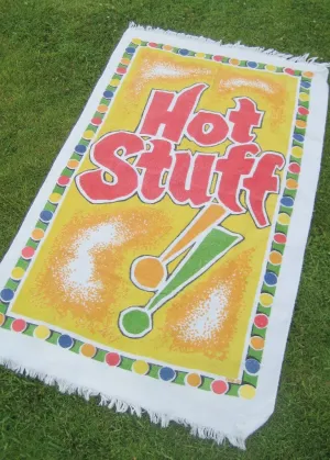 Vintage Hot Stuff Beach Towel