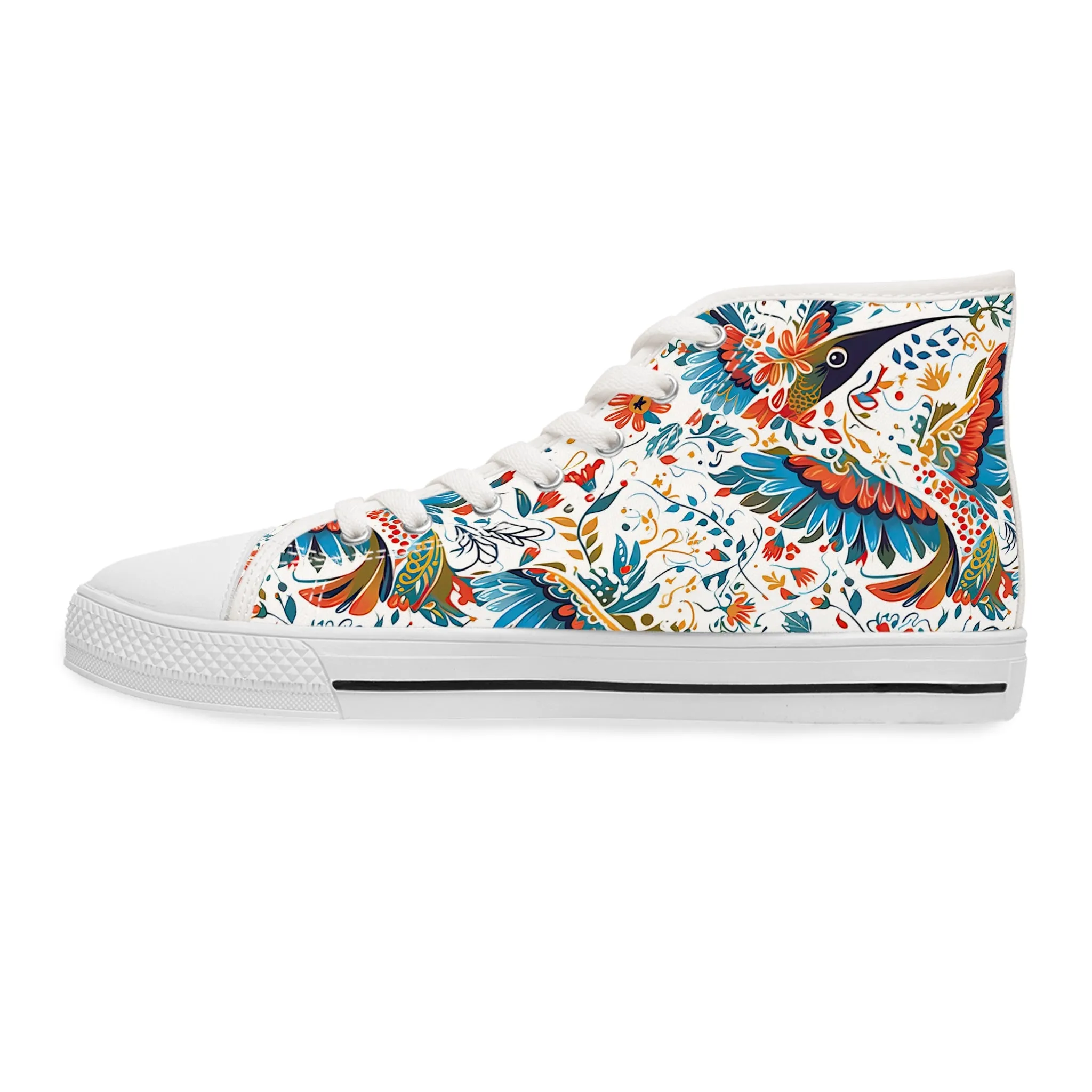 Women's High Top Sneakers - Colibri Abstract