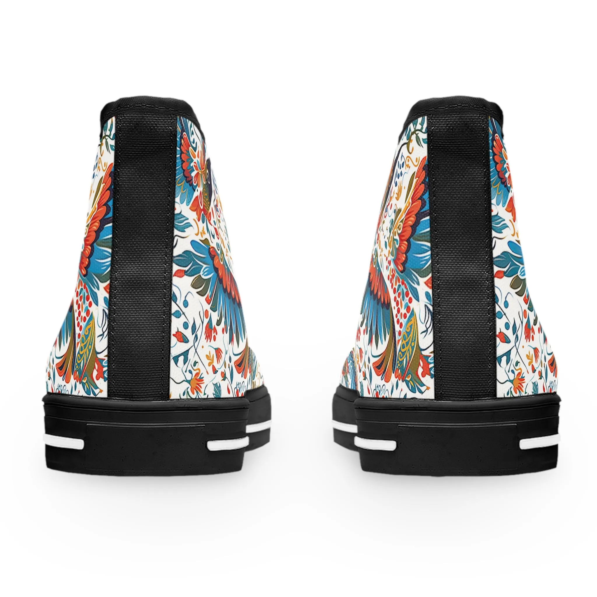 Women's High Top Sneakers - Colibri Abstract