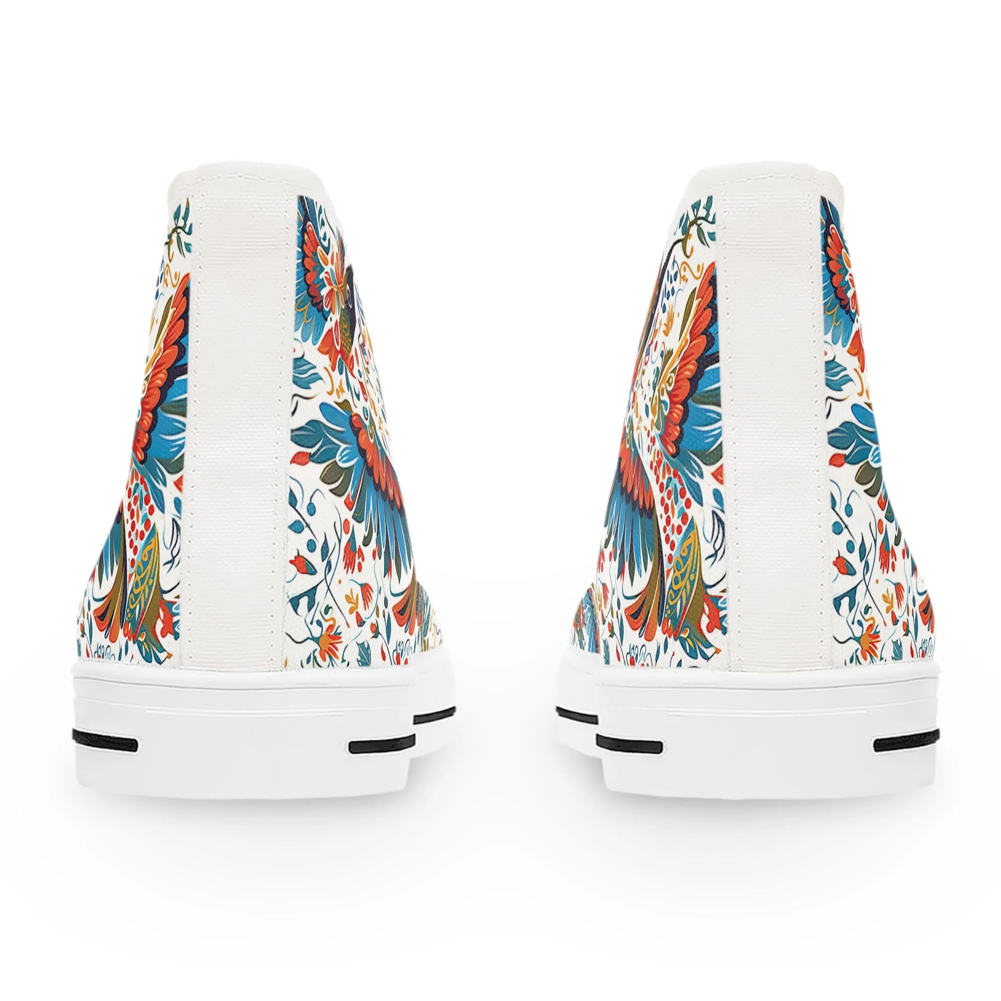 Women's High Top Sneakers - Colibri Abstract