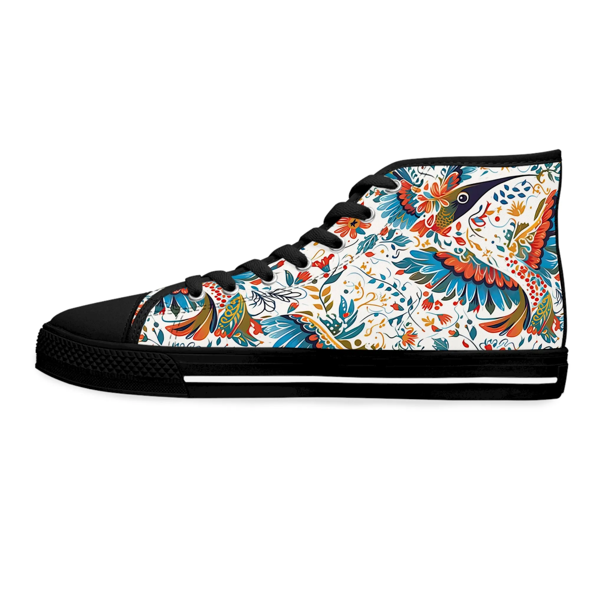 Women's High Top Sneakers - Colibri Abstract