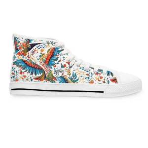 Women's High Top Sneakers - Colibri Abstract