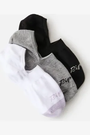WOMENS INVISIBLE SOCKS 5 PACK