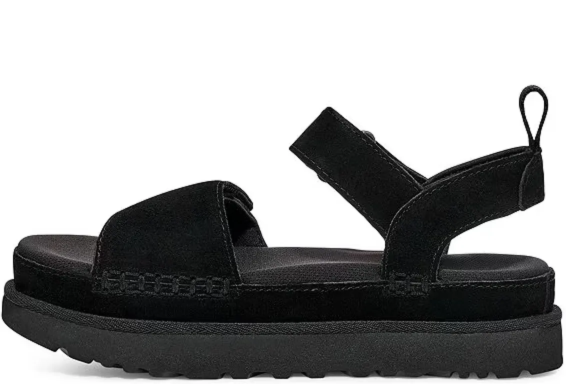 WOMEN'S UGG GOLDENSTAR  SANDAL | BLACK