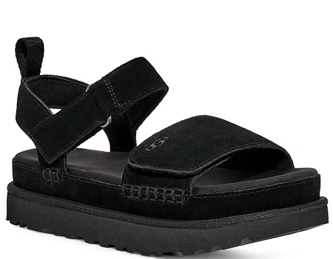 WOMEN'S UGG GOLDENSTAR  SANDAL | BLACK