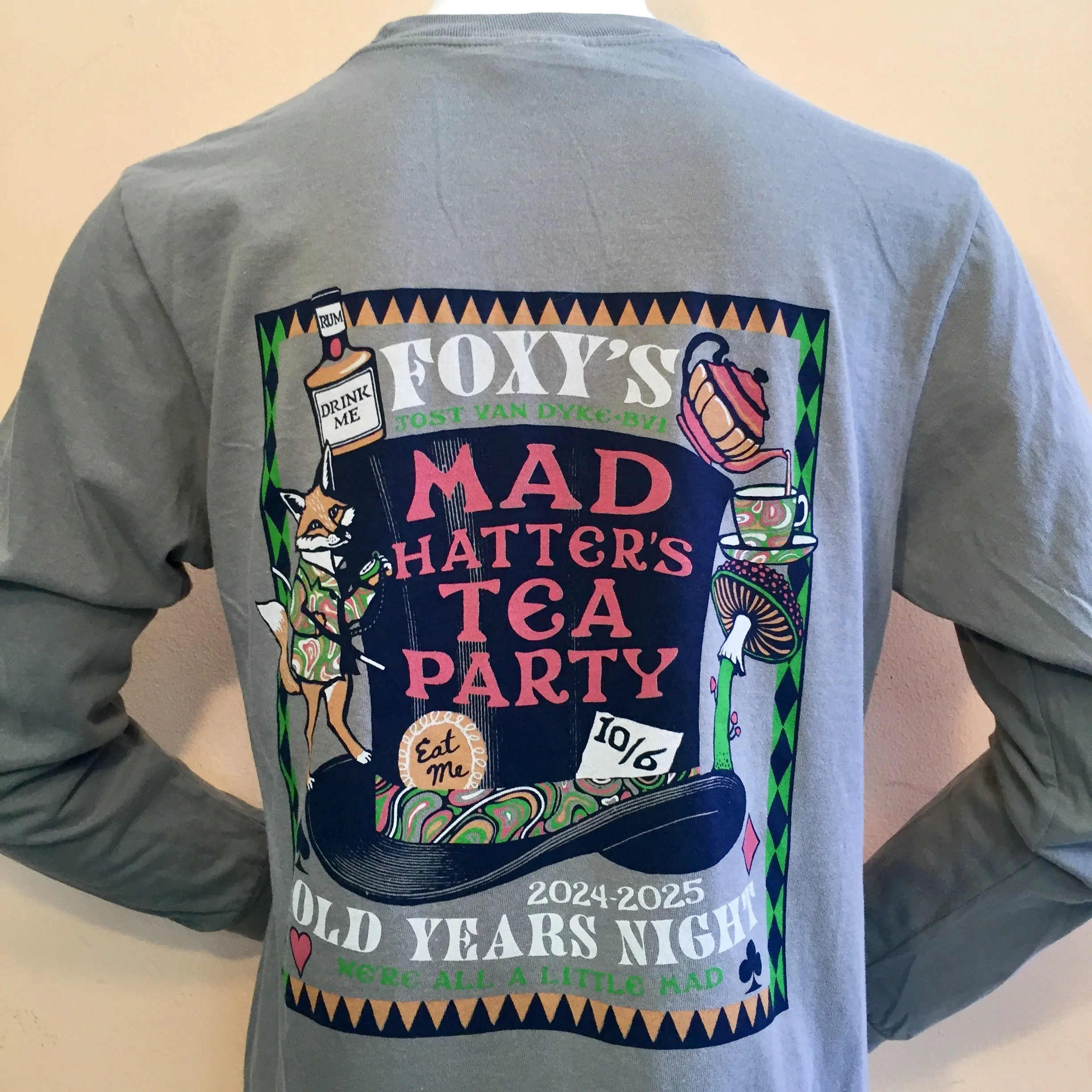 xFoxy's 'Mad Hatter's Top Hat' OYN Event 24-25 Long Sleeve Tee
