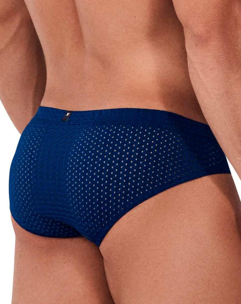 Xtremen 91169 Mesh Briefs Navy