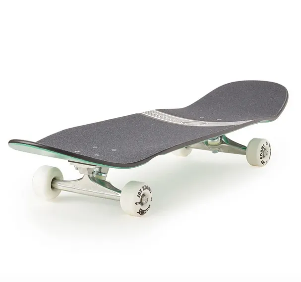 Z-Flex Jay Adams Green Metal Flake Complete Skateboard Cruiser 9.5"