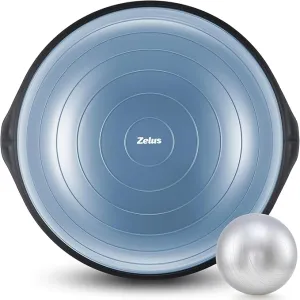 ZELUS 25in. Balance Ball 1500lb Inflatable 2 Bands,